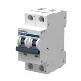 Kripal UKB7Z-63 2-Pole 500V 63A DC Miniature Circuit Breaker (MCB)